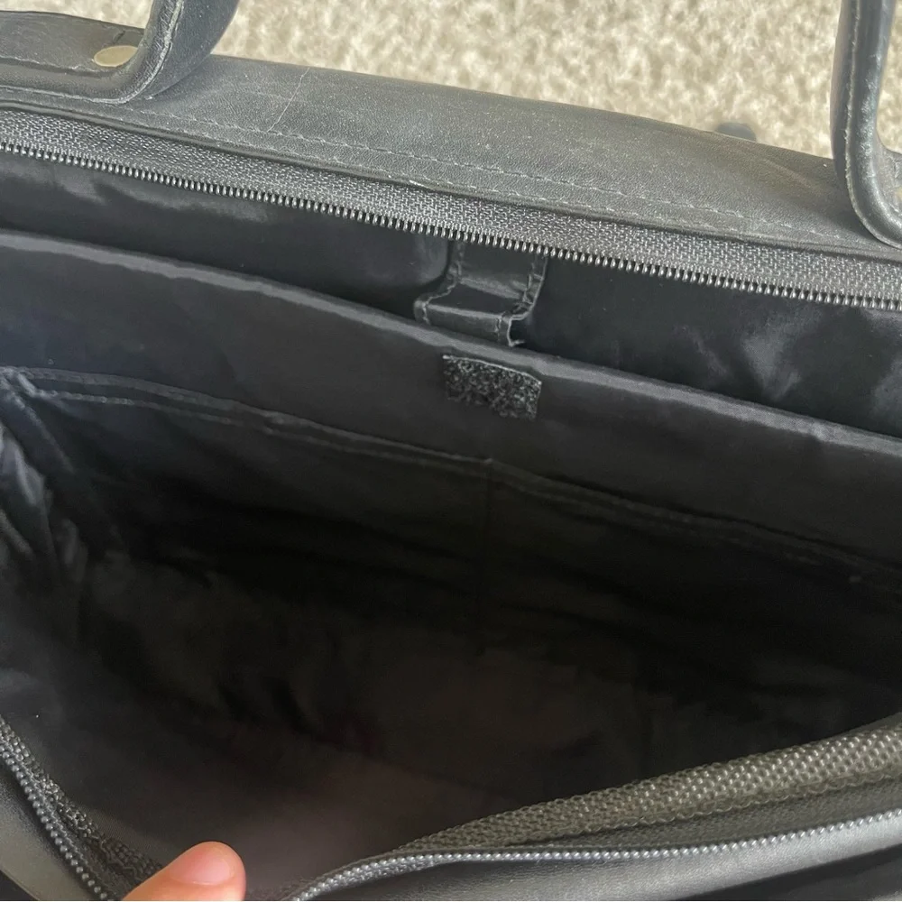 Frye Laptop Strap Leather Bag